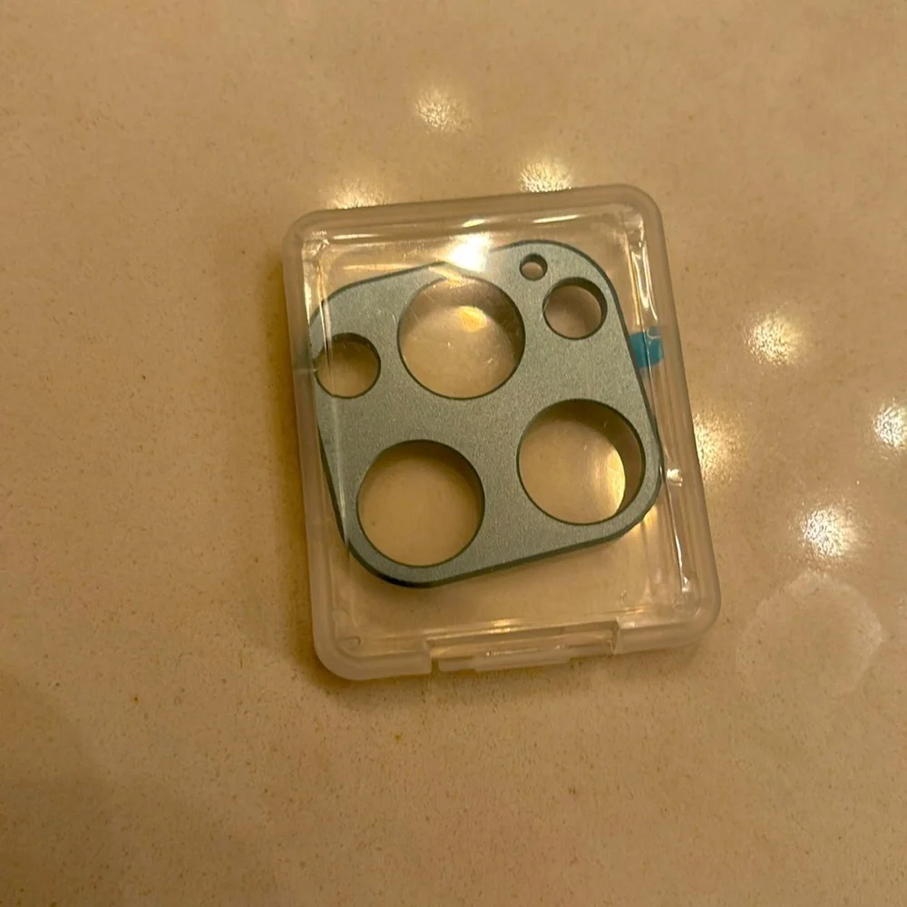 Camera lens protector for the iPhone pro max not sure what number.
